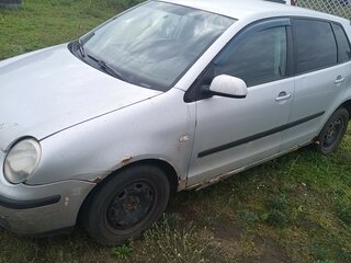 2002 Volkswagen Polo IV, белый, 220000 рублей, вид 3
