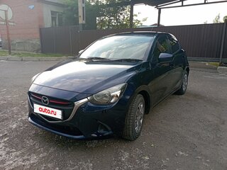2015 Mazda Demio IV (DJ), синий, 1050000 рублей, вид 1