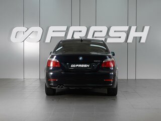 2008 BMW 5 серии 525i V (E60/E61) Рестайлинг, синий, 1490000 рублей, вид 4