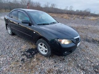 2006 Mazda 3 I (BK) Рестайлинг, чёрный, 470000 рублей, вид 3
