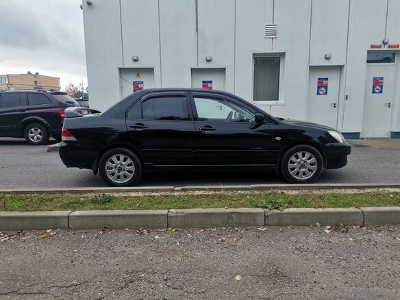 2007 Mitsubishi Lancer IX Рестайлинг, чёрный, 419000 рублей - вид 4