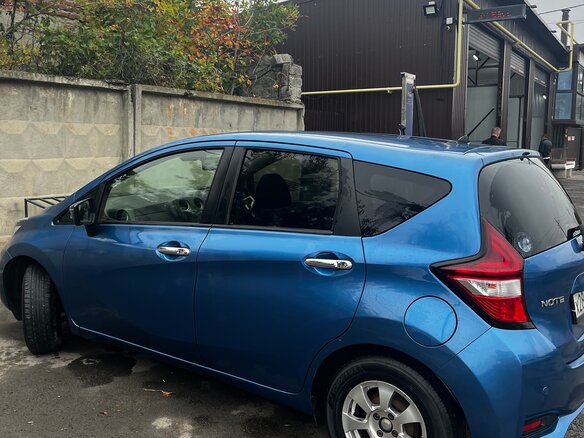 2019 Nissan Note II Рестайлинг, синий, 1120000 рублей - вид 5