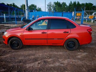 2016 Lada (ВАЗ) Granta I, оранжевый, 340000 рублей, вид 4