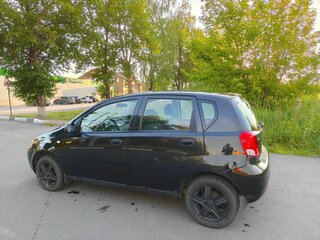 2007 Chevrolet Aveo I, чёрный, 345000 рублей, вид 5