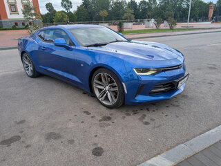 2016 Chevrolet Camaro VI, голубой, 3000000 рублей, вид 3