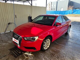 2014 Audi A3 III (8V), красный, 1150000 рублей, вид 2