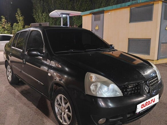 2007 Renault Symbol I Рестайлинг 2, чёрный, 195000 рублей - вид 5