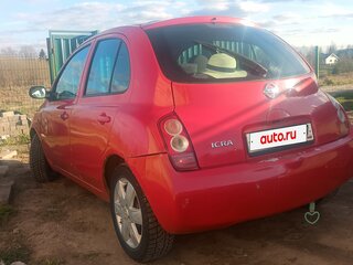 2004 Nissan Micra III (K12), красный, 220000 рублей, вид 2