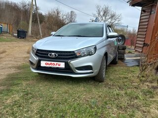 2018 Lada (ВАЗ) Vesta SW I, серебристый, 1100000 рублей, вид 1