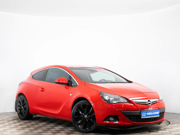 2012 Opel Astra GTC J Рестайлинг, красный, 719000 рублей