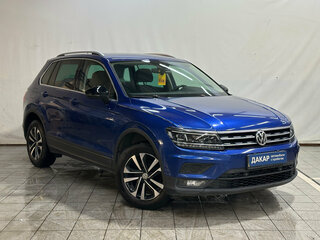 2019 Volkswagen Tiguan II, синий, 1750000 рублей, вид 2