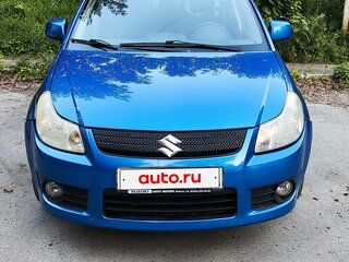 2009 Suzuki SX4 I (Classic), синий, 630000 рублей, вид 2