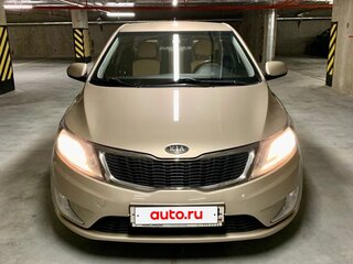 2012 Kia Rio 4-speed III, бежевый, 840000 рублей, вид 2