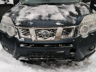 2014 Nissan X-Trail II Рестайлинг, синий, 1050000 рублей, вид 2