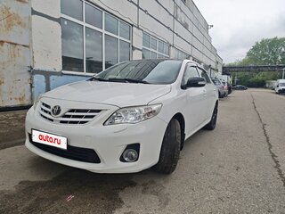2010 Toyota Corolla X (E140, E150) Рестайлинг, белый, 799000 рублей, вид 2