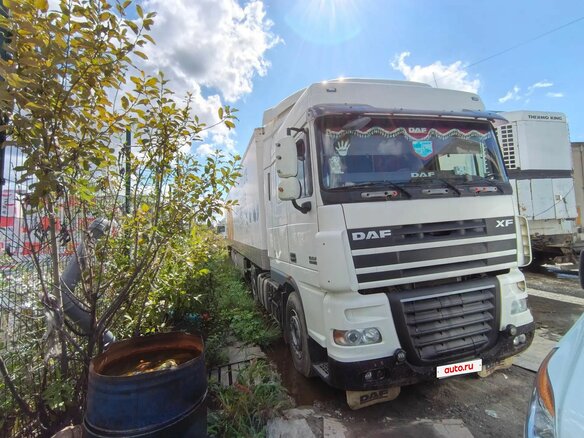 2007 DAF XF 105, белый, 1650000 рублей
