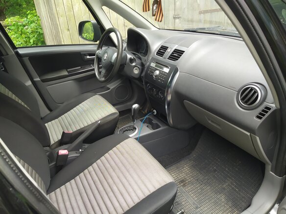 2012 Suzuki SX4 I (Classic) Рестайлинг, чёрный - вид 5
