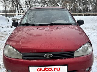 2009 Lada (ВАЗ) Kalina I, красный, 215000 рублей, вид 2