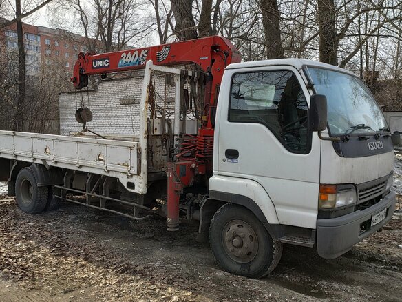 1997 Isuzu Forward (F-Series), белый, 2150000 рублей