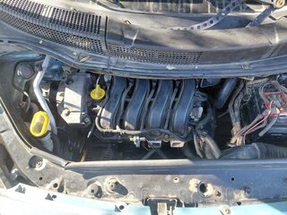 2007 Renault Scenic II Рестайлинг, голубой, 220000 рублей, вид 4