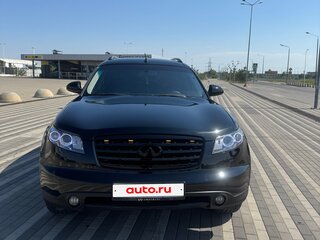 2007 Infiniti FX35 I (S50) Рестайлинг, чёрный, 1300000 рублей, вид 4