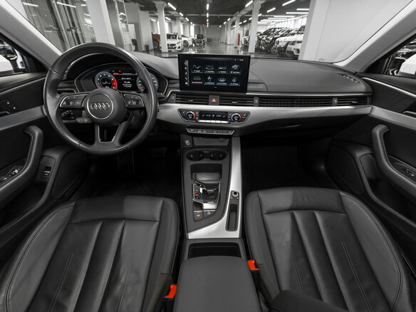 2020 Audi A4 40 TFSI V (B9) Рестайлинг, белый - вид 7