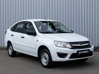 2014 Lada (ВАЗ) Granta I, белый, 449000 рублей, вид 1
