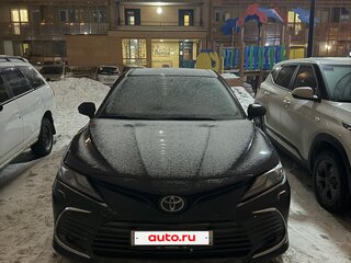 2021 Toyota Camry US Market VIII (XV70) Рестайлинг, чёрный, 2900000 рублей, вид 4