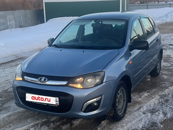 2016 Lada (ВАЗ) Kalina II, серебристый, 500000 рублей
