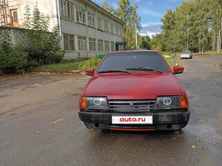 1991 Lada (ВАЗ) 2109, пурпурный, 85000 рублей, вид 2