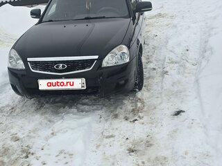 2017 Lada (ВАЗ) Priora I Рестайлинг, чёрный, 499000 рублей, вид 2