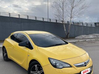 2011 Opel Astra GTC J Рестайлинг, жёлтый, 560000 рублей, вид 2
