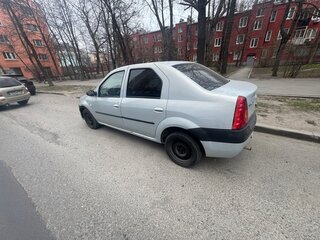 2007 Renault Logan I, серый, 295000 рублей, вид 4