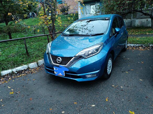 2020 Nissan Note II Рестайлинг, синий, 1111111 рублей - вид 2