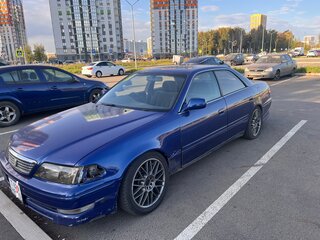 1997 Toyota Mark II VIII (X100), синий, 690000 рублей, вид 2