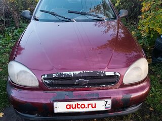 2008 Chevrolet Lanos I, красный, 62000 рублей, вид 1
