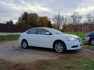 2015 Nissan Sentra VII (B17), белый, 740000 рублей, вид 4