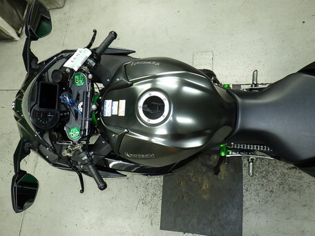 2021 Kawasaki Ninja H2, серый, 5250000 рублей, вид 3