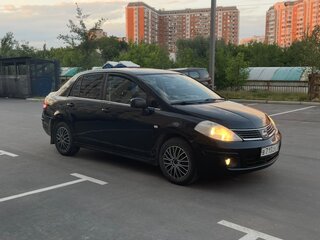 2007 Nissan Tiida I, чёрный, 395000 рублей, вид 3