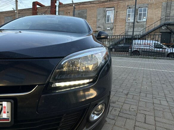 2013 Renault Megane III Рестайлинг, синий - вид 24