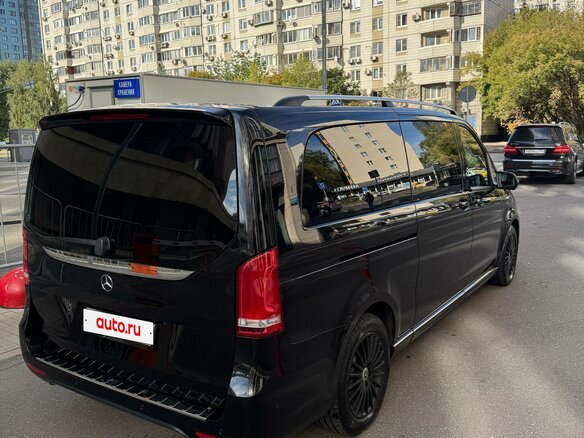 2019 Mercedes-Benz V-Класс Extra Long 250 d экстра длинный III (W447) Рестайлинг, чёрный, 5950000 рублей - вид 2