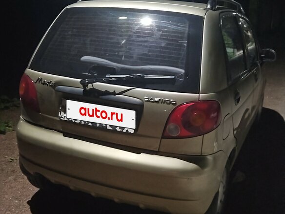 2005 Daewoo Matiz I Рестайлинг, жёлтый, 150000 рублей - вид 1