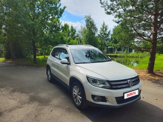 2013 Volkswagen Tiguan I Рестайлинг, белый, 1520000 рублей, вид 4