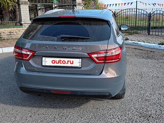 2018 Lada (ВАЗ) Vesta SW I, серый, 830000 рублей, вид 4