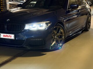 2020 BMW 5 серии 530i xDrive VII (G30/G31/G38), синий, 4099999 рублей, вид 4