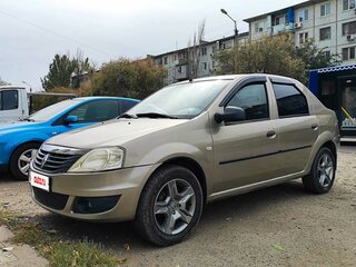 2011 Renault Logan I Рестайлинг, бежевый, 450000 рублей, вид 1