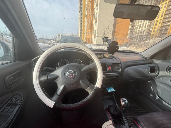 2004 Nissan Almera II (N16) Рестайлинг, чёрный, 210000 рублей - вид 6