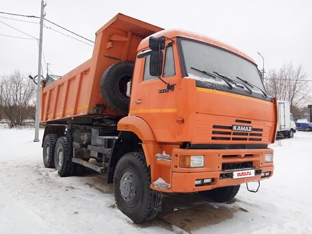 2011 КамАЗ 6522, оранжевый, 1500000 рублей, вид 2