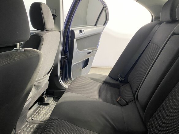 2008 Mitsubishi Lancer X, синий - вид 20