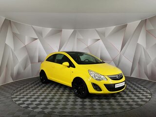 2011 Opel Corsa D Рестайлинг II, жёлтый, 525000 рублей, вид 3